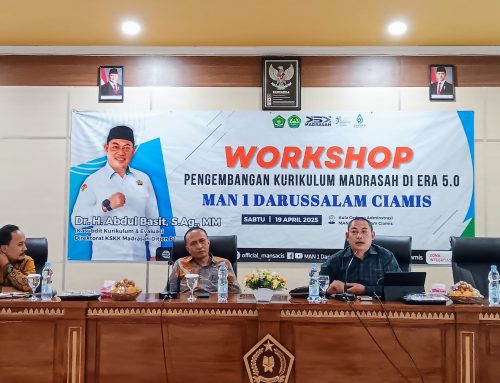 Tingkatkan Kompetensi Tenaga Pendidik, MAN 1 Darussalam Ciamis Gelar Workshop Pengembangan Kurikulum Era Society 5.0